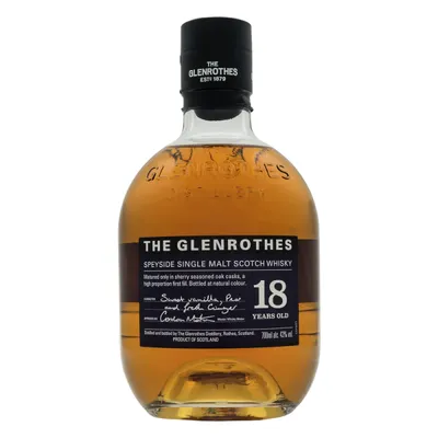The Glenrothes 18 Year Speyside Single Malt Scotch Whisky 750mL