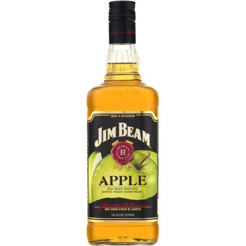 Jim Beam Apple Liqueur Infused With Kentucky Straight Bourbon Whiskey view 1