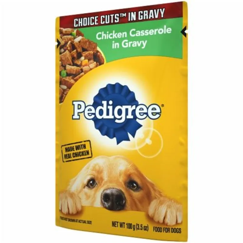 Pedigree Choice Cuts Chicken Casserole in Gravy view 1