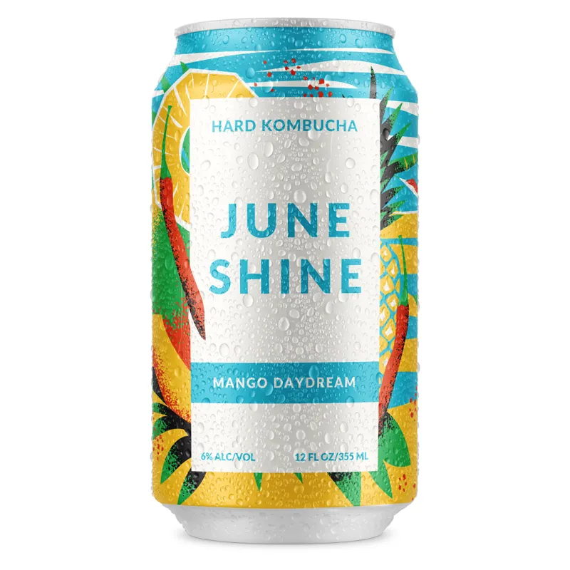 JuneShine Mango Daydream Hard Kombucha view 1