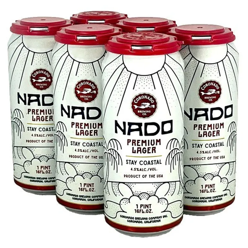 Coronado Brewing Co. Nado Japanese Lager view 1