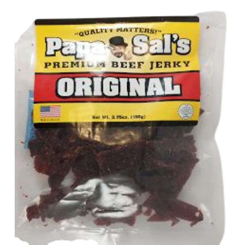 Papa Sal Original Beef Jerky view 1