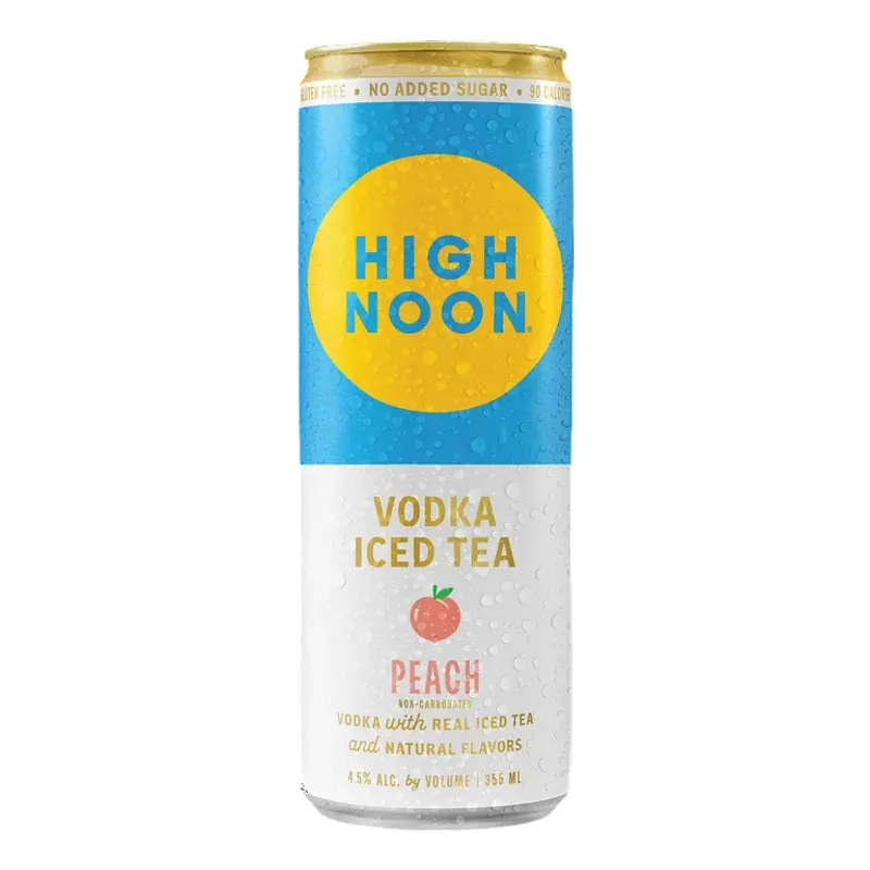 High Noon Peach Vodka Iced Tea view 1