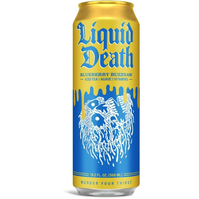 Liquid Death Blueberry Buzzsaw Iced Tea view 1