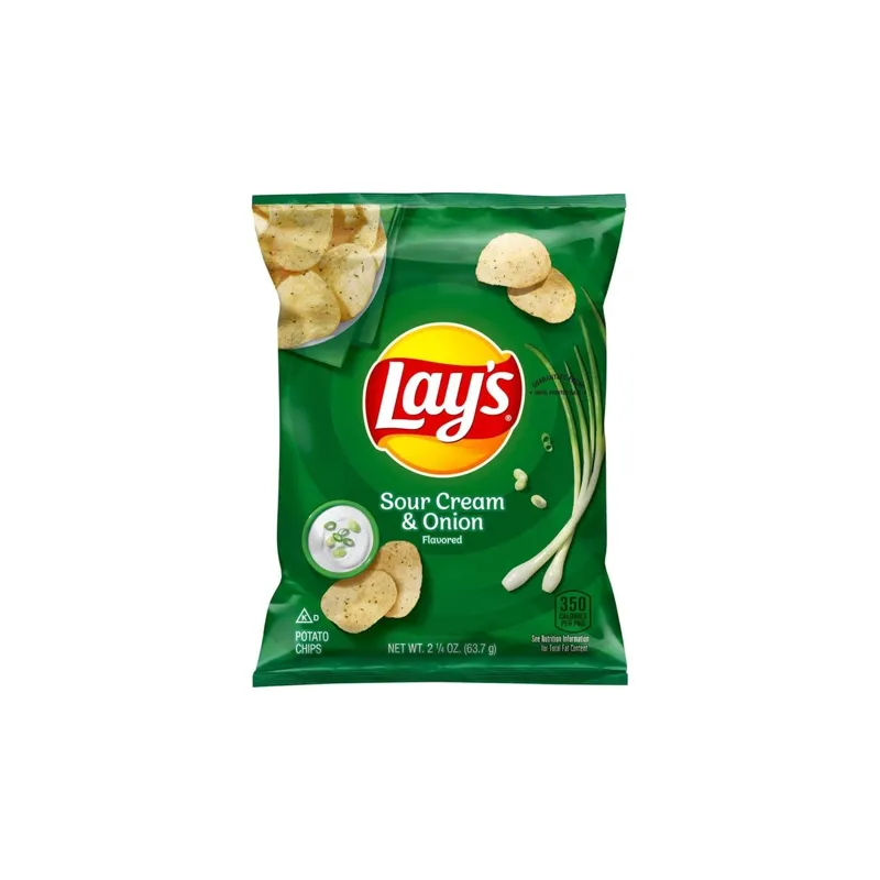 Lay's Sour Cream & Onion Potato Chips view 1
