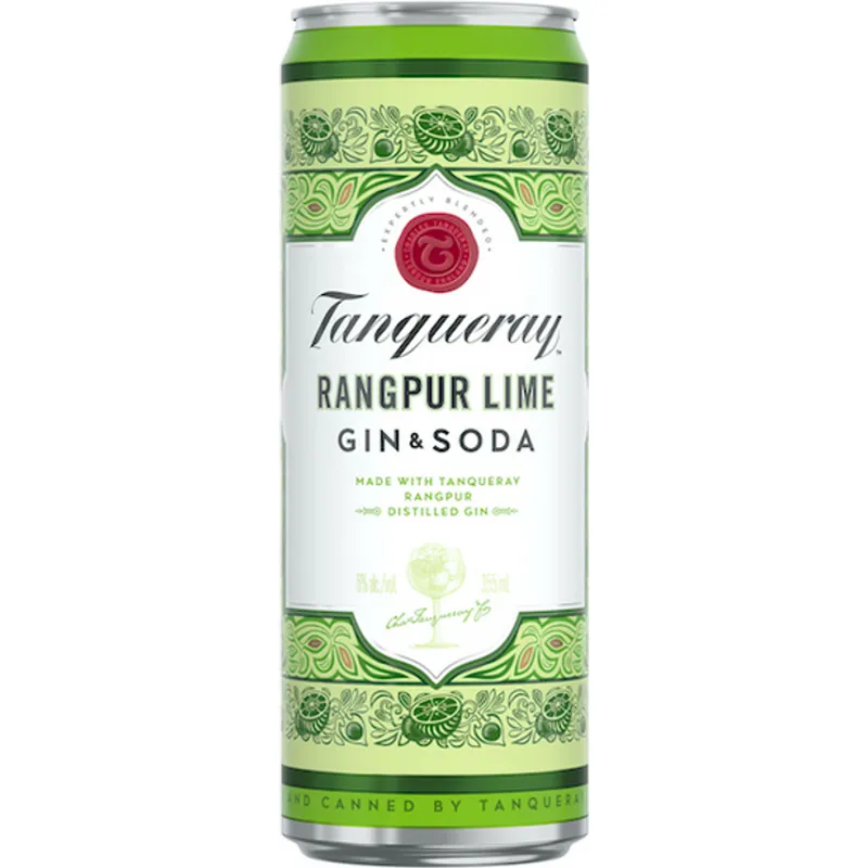 Tanqueray Rangpur Lime Gin & Soda view 1