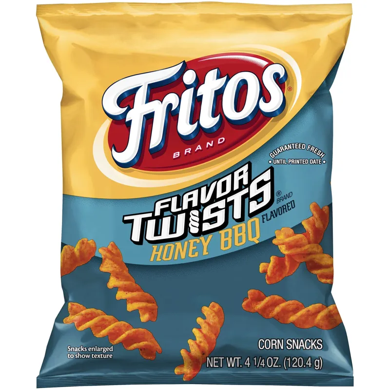 Fritos Flavor Twists Honey BBQ Bag view 1