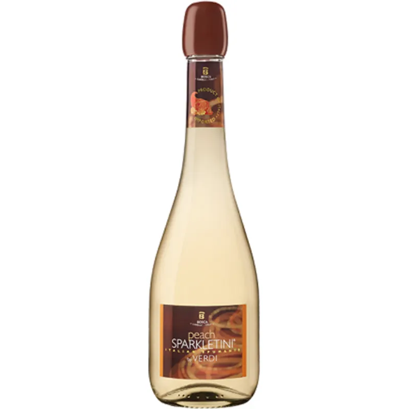 Verdi Sparkletini Spumante Peach Fruit Wine view 1