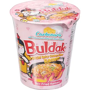 Samyang Hot Chicken Flavor Ramen Carbonara Korea Noodle