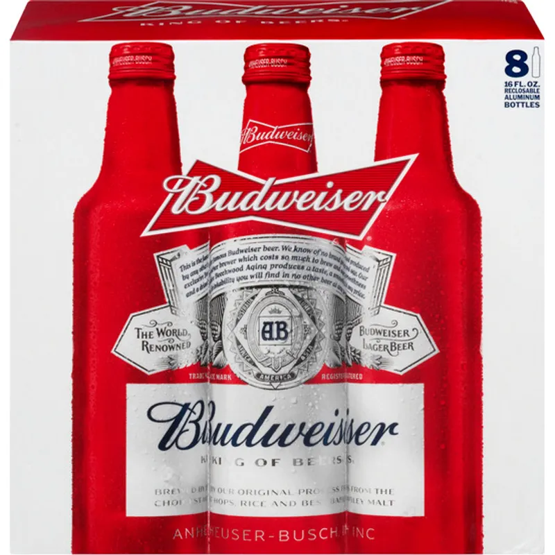 Budweiser Aluminum view 1