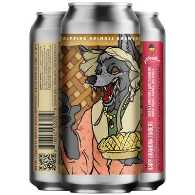 Tripping Animals Hairy Grandma Fingers Sour Ale 4-pack 64 oz cans