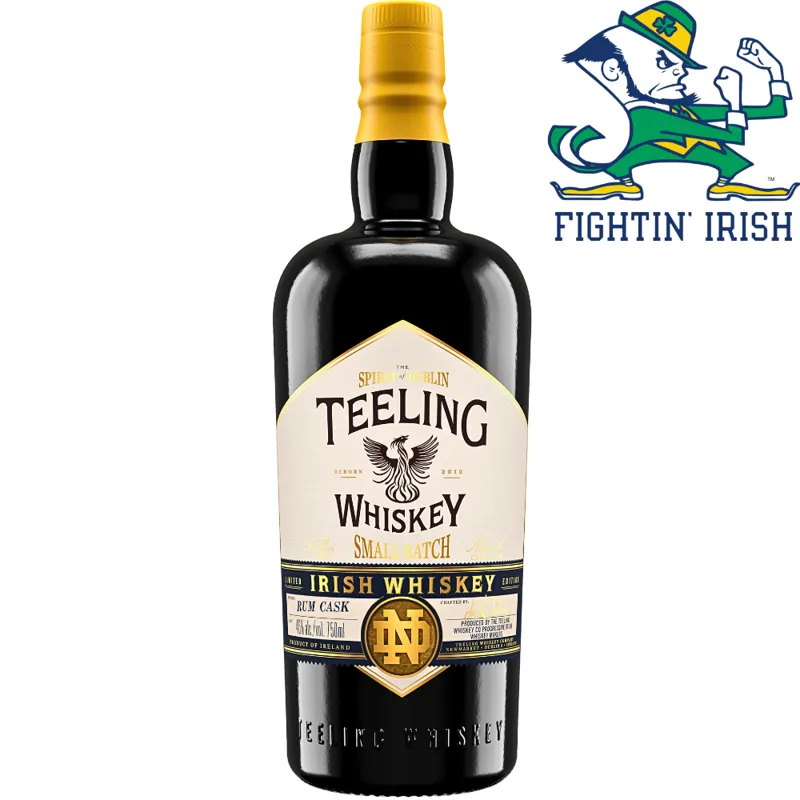 Teeling X Notre Dame Small Batch Irish Whiskey Limited Edition view 1