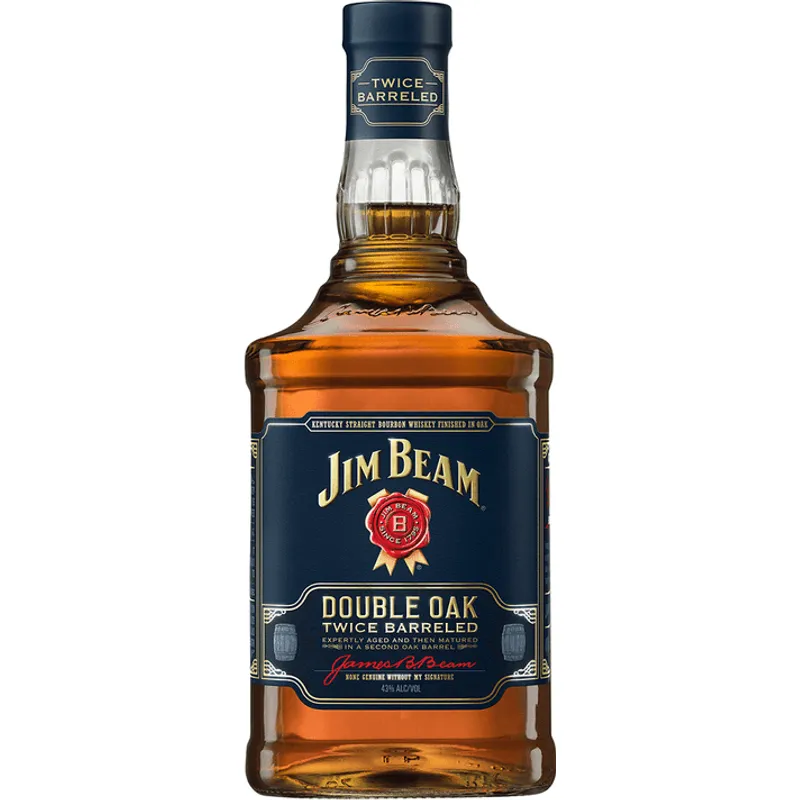Jim Beam Double Oak Twice Barreled Kentucky Straight Bourbon Whiskey view 1