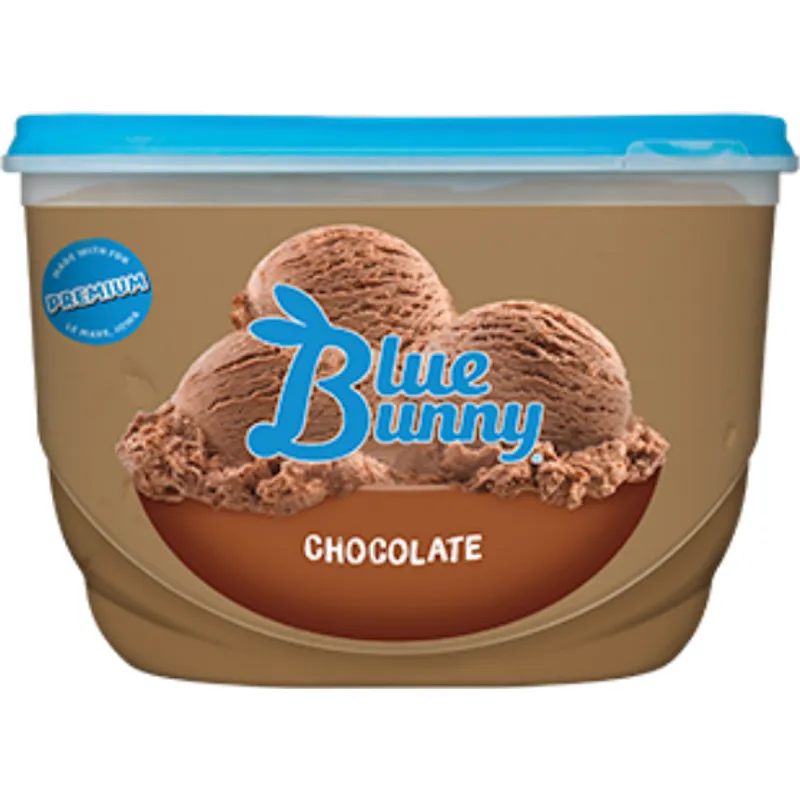 Blue Bunny Chocolate Ice Cream view 1