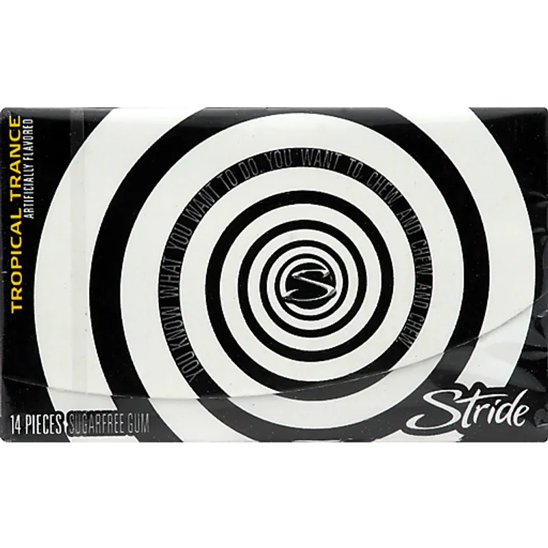 Stride Tropical Trance Gum view 1