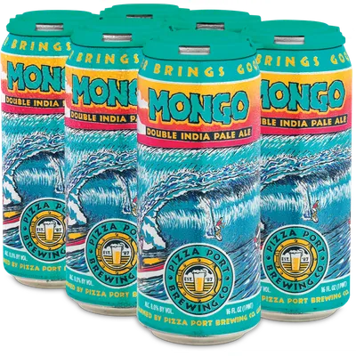 Pizza Port Mongo DIPA 16oz 6 Pack Can