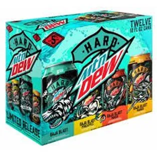Hard MTN DEW Baja Blast Variety Mix