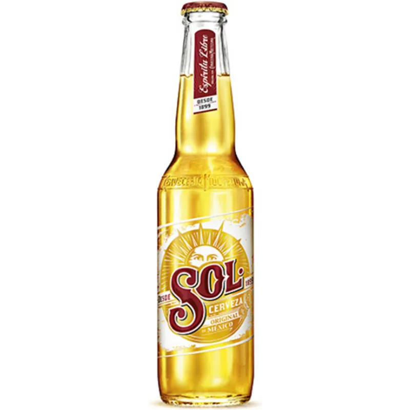 Sol Cerveza Mexican Import Lager Beer view 1