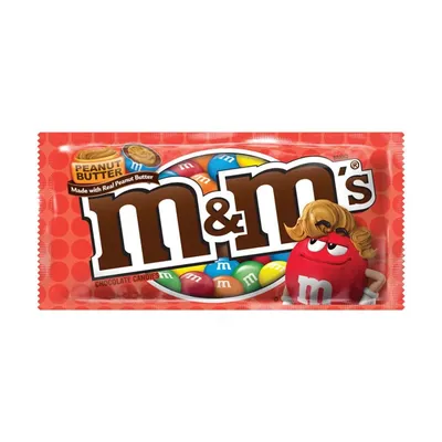 M&M's Peanut Butter Chocolate Candies 1.63 oz Bag