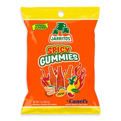 Jarritos Spicy Gummy Candies 7 oz Bag