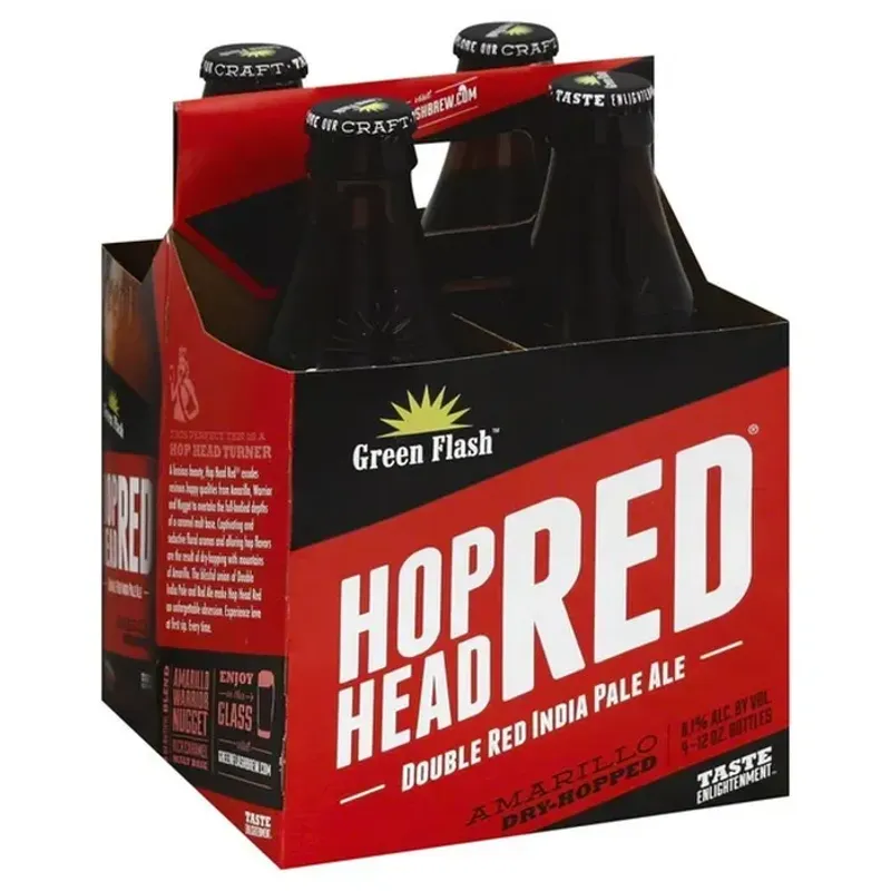 Green Flash Hop Head Red IPA view 1