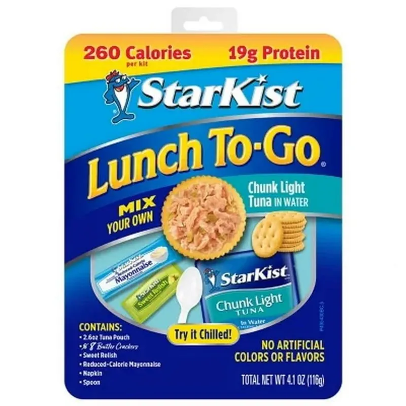 StarKist Chunk Light Tuna in Water Lunch To-Go Kit view 1