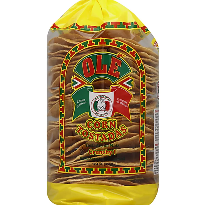 Ole Mexican Foods Corn Tostadas Bag view 1