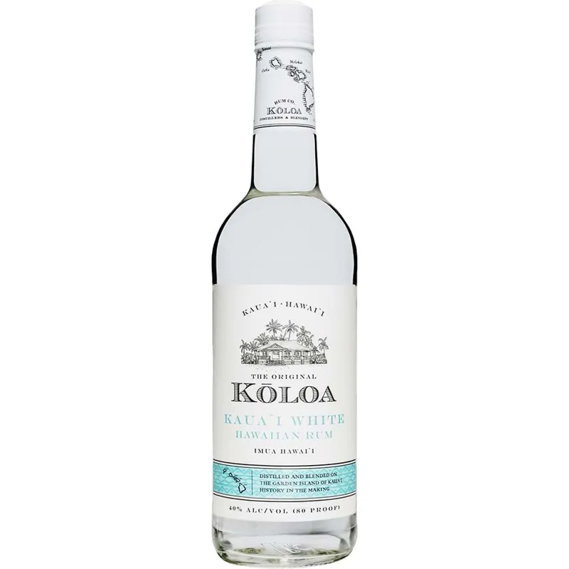 Koloa White Rum view 1