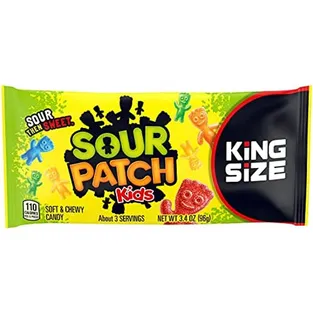 Sour Patch Kids King Size Soft & Chewy Candy
