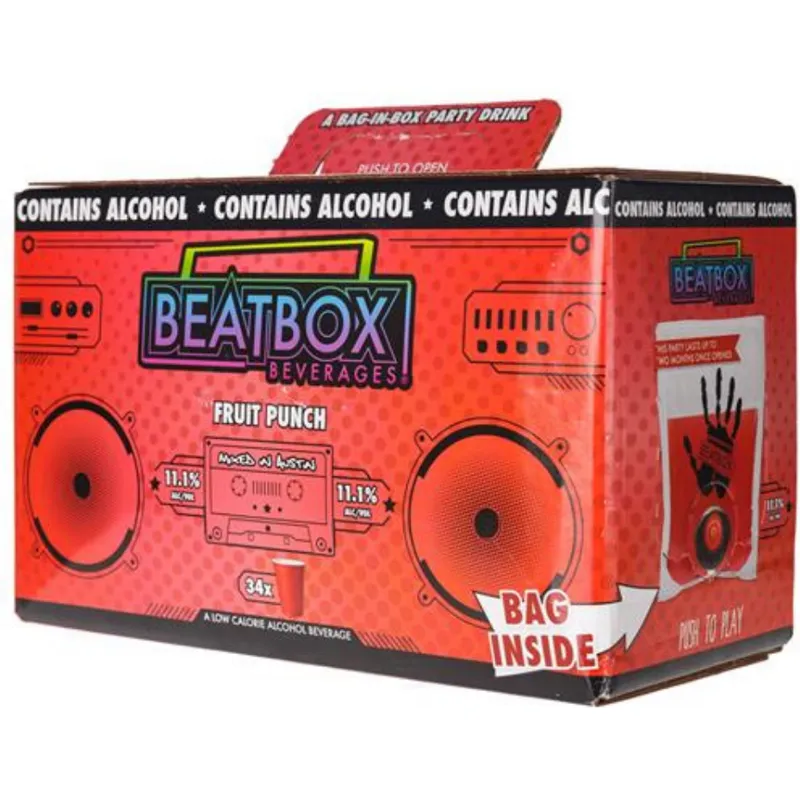 BeatBox Beverages Fruit Punch Box view 1
