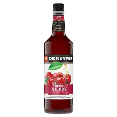 DeKuyper Pucker Cherry Schnapps 1 L