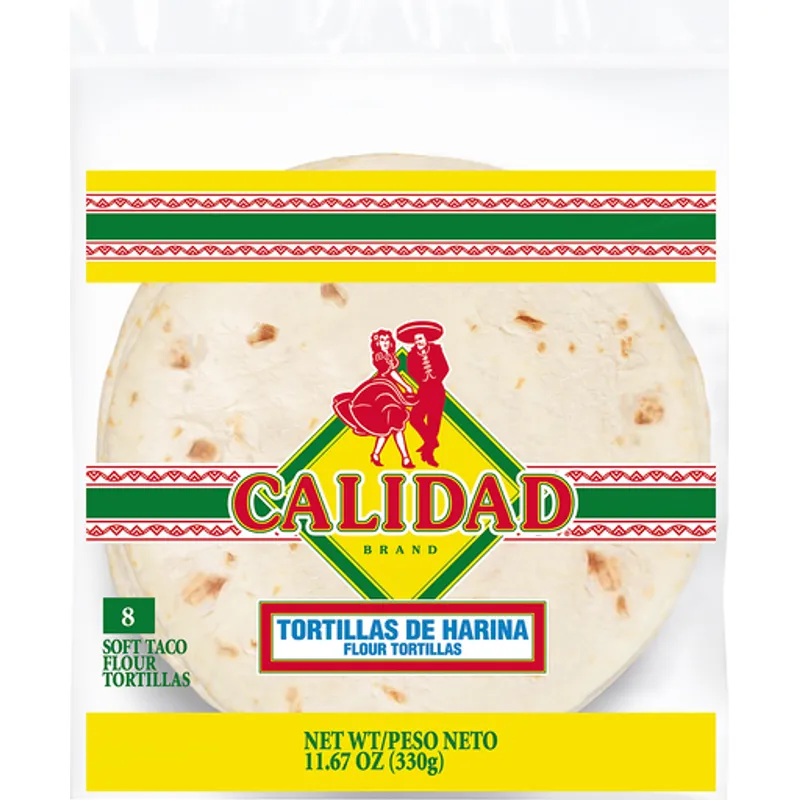 Calidad Soft Taco Flour Tortillas view 1