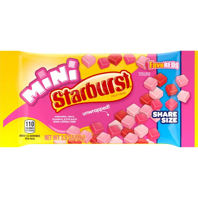 Starburst Minis Unwrapped view 1