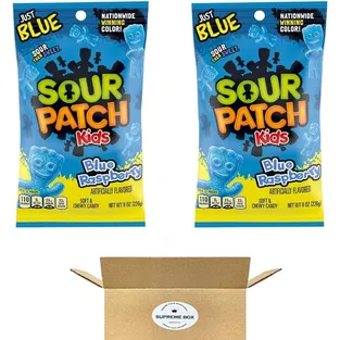 Sour Patch Kids Blue Raspberry Soft & Chewy Candy