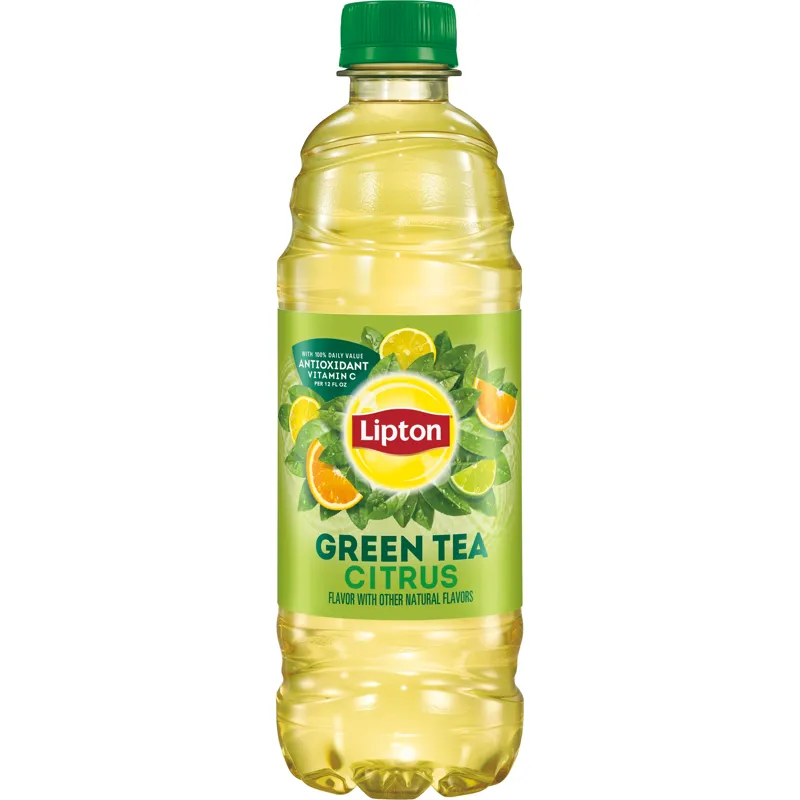 Lipton Green Tea Citrus view 1