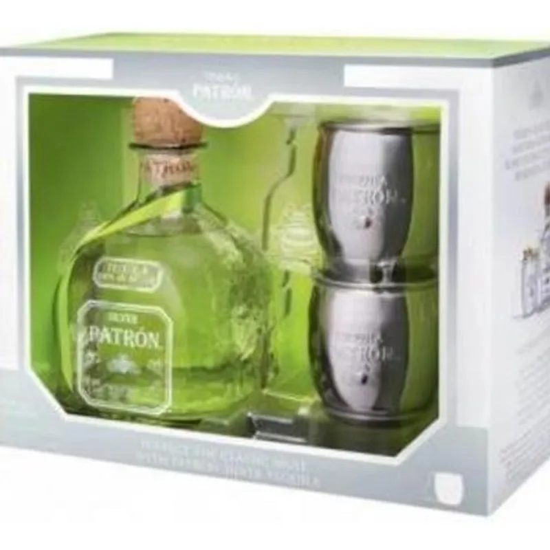 Patron Tequila Silver Gift Set view 1