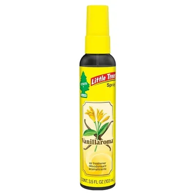Little Trees Spray Car Air Freshener Vanillaroma 3.5 oz Bottle