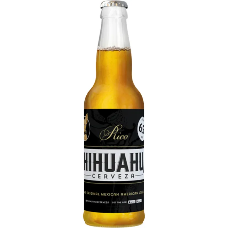 Chihuahua Cerveza Rico Mexican Lager view 1