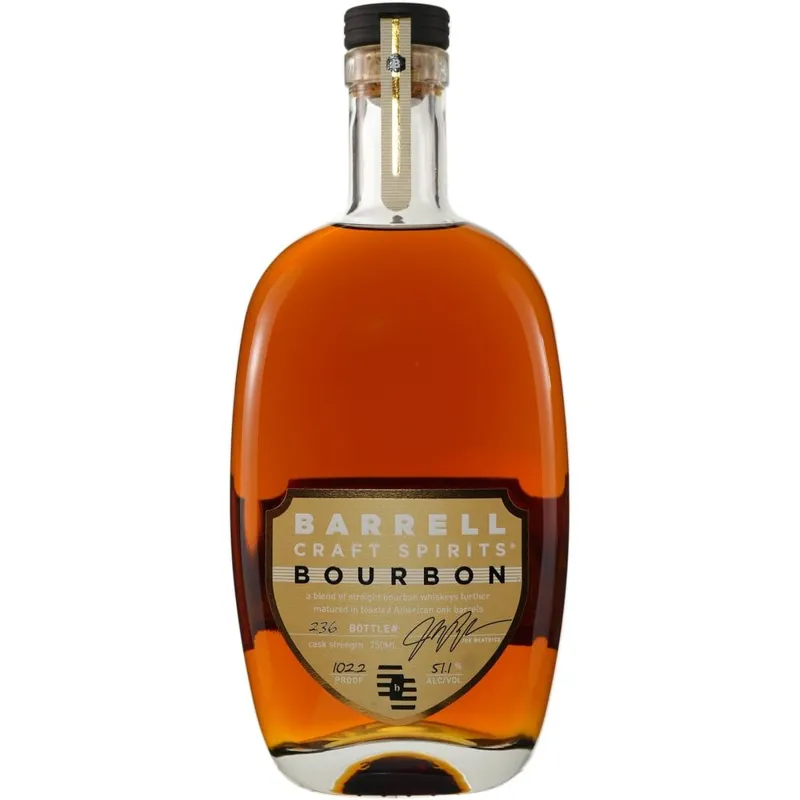 Barrell Craft Spirits Gold Label Bourbon 2022 Release view 1