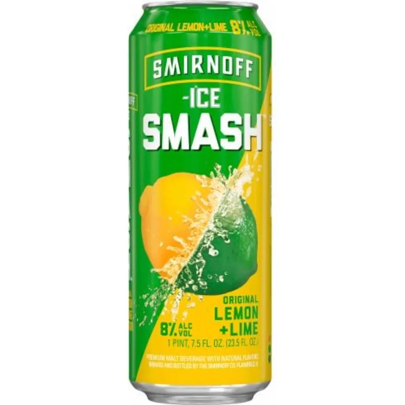 Smirnoff Ice Smash Hard Lemon Tea Malt Beverage view 1