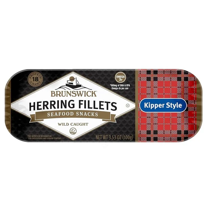 Brunswick Boneless Kipper Style Herring Fillets view 1