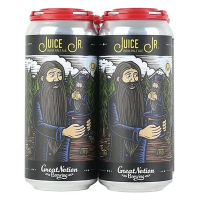 Great Notion Juice Jr. Hazy IPA 4 Pack 16 oz Cans