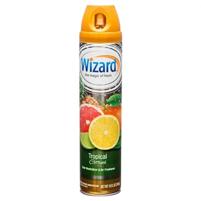 Wizard Tropical Citrus Air Freshener 10 oz