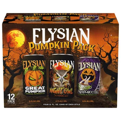 Elysian Pumpkin Pack 12 Pack 12 oz Bottles