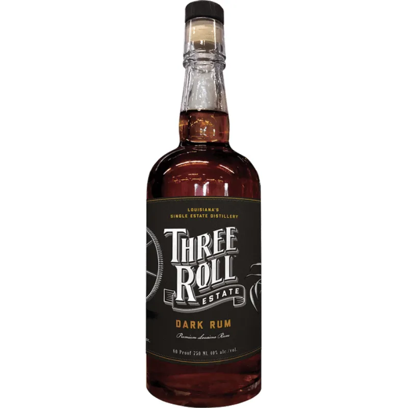 Three Roll Estate Dark Rum view 1