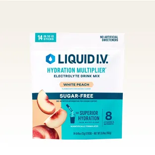 Liquid I.V. Hydration Multiplier Sugar-Free White Peach