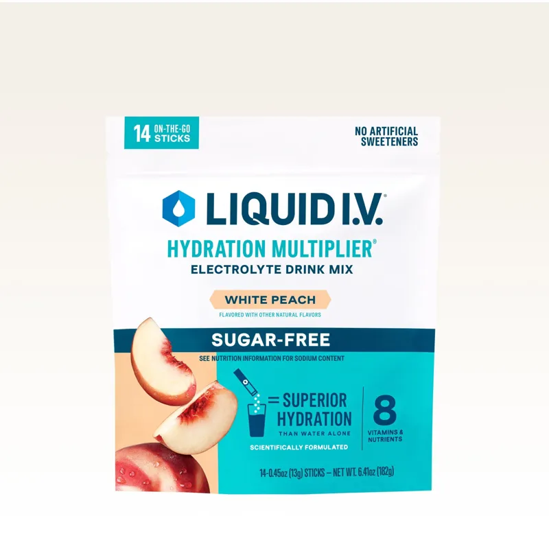 Liquid I.V. Hydration Multiplier Sugar-Free White Peach view 1