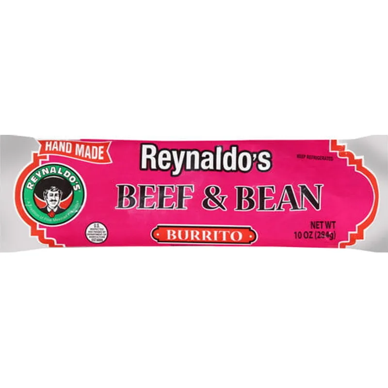 Reynaldo's Beef & Bean Burrito view 1