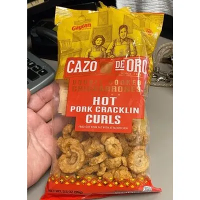 Hot Pork Cracklin Curls