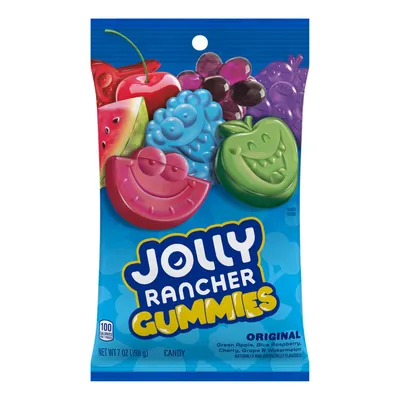 Jolly Rancher Gummies Original Flavor 7 oz Bag